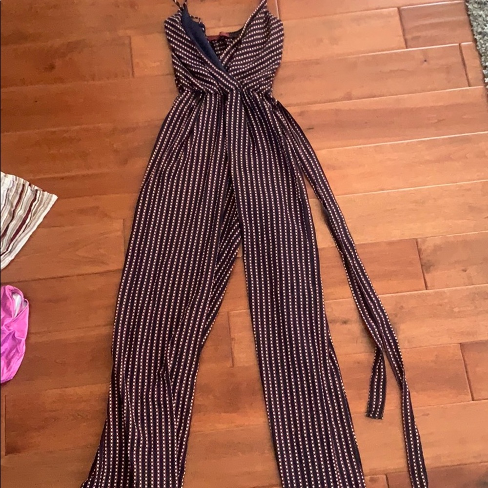 Planet blue romper